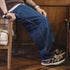 Retro Washed Logging Jeans – Loose Fit Casual Pants